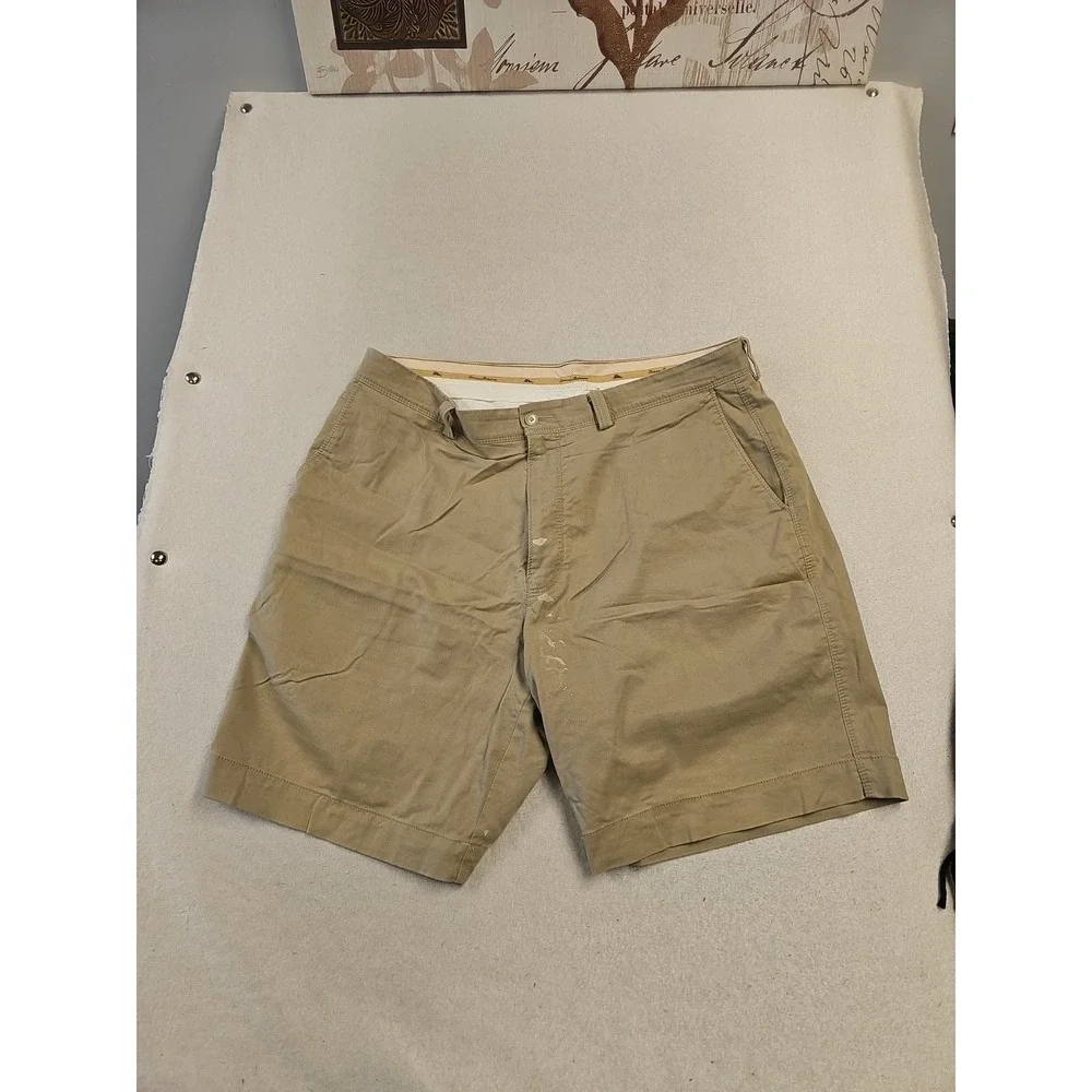 Men's Tommy Bahama Shorts 38 Khaki Stretch Flaw